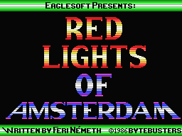 red lights of amsterdam
